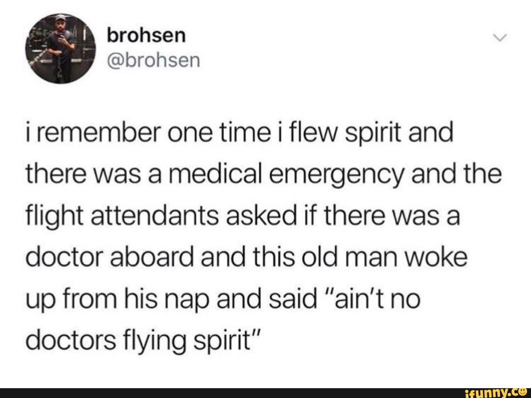 Spirit is broken