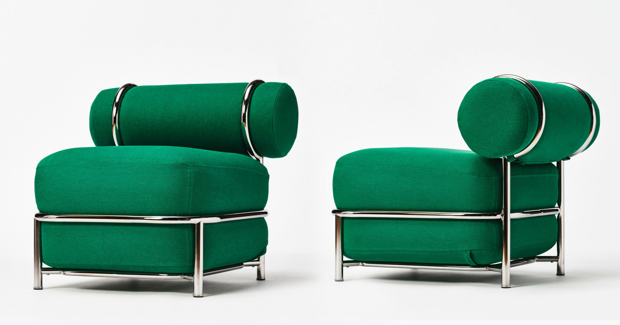 Ikea’s PS 2026 easy chair pictured from two different angles.