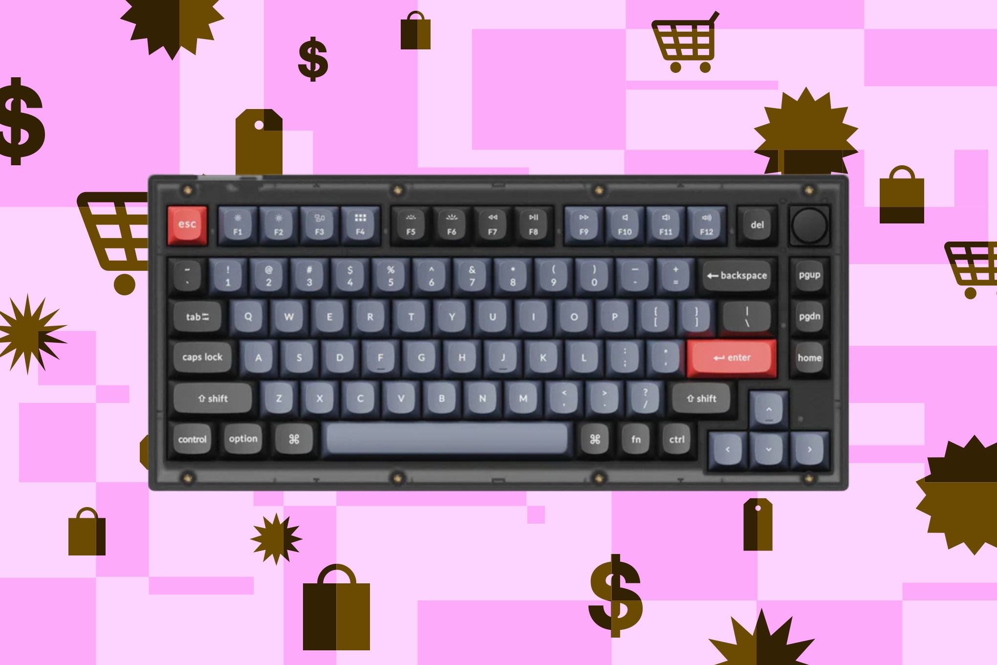 Keychron’s customizable V1 mechanical keyboard is back down to $45