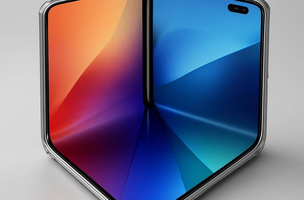Apple’ın katlanabilir iPhone’u için dört duvar kâğıdı bulundu