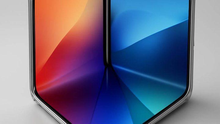 Apple’ın katlanabilir iPhone’u için dört duvar kâğıdı bulundu