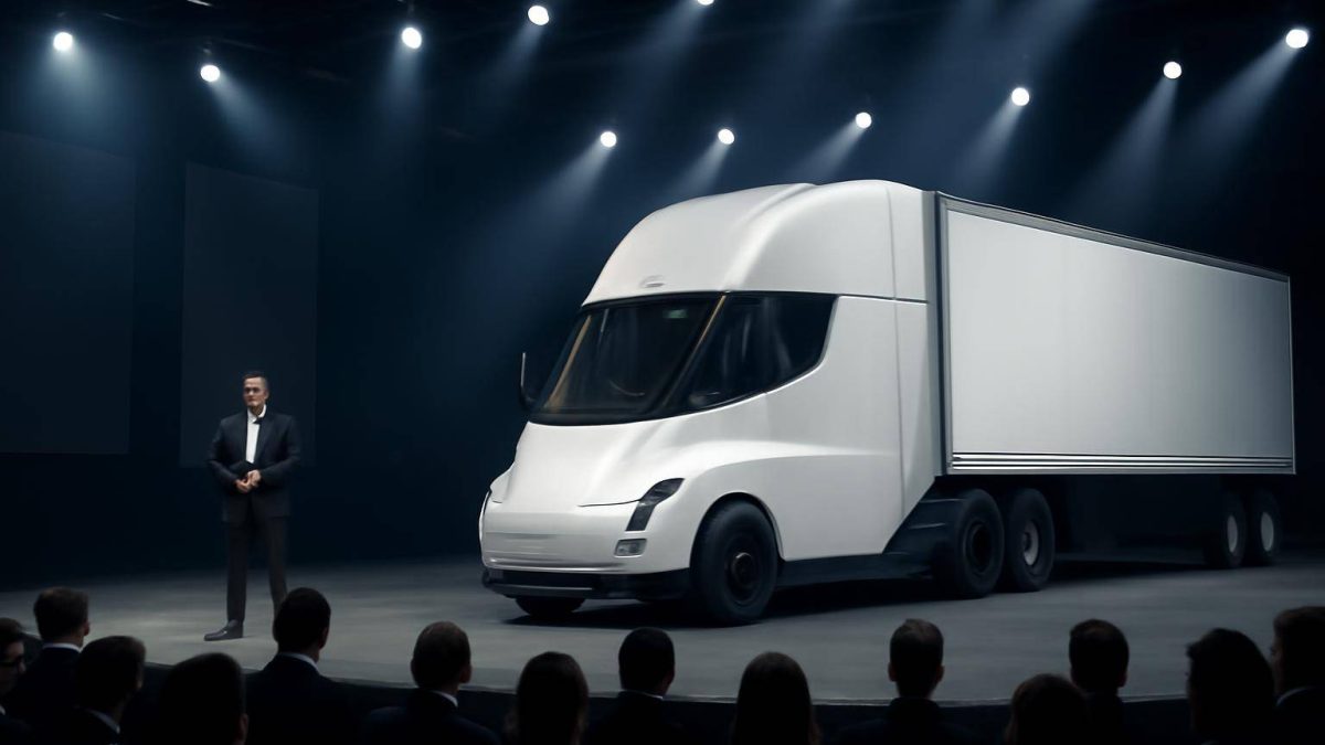Tesla Semi için yıllar sonra bir kez daha tanıtım etkinliği