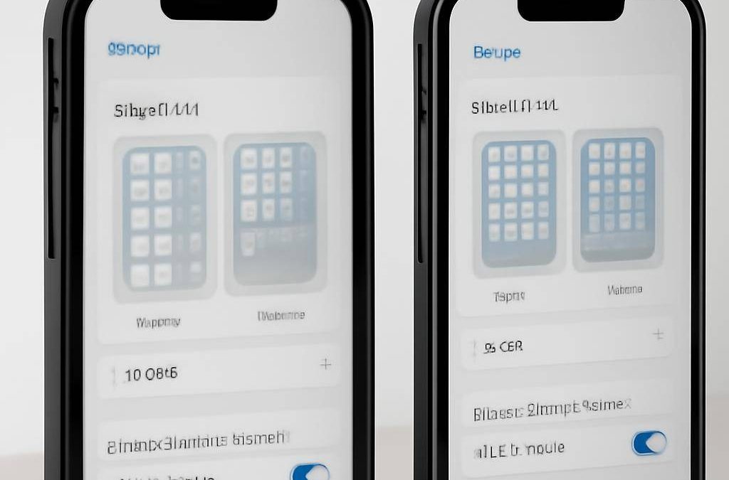 iPhone Duo’da kılıflar için yapay çerçeve seçeneği
