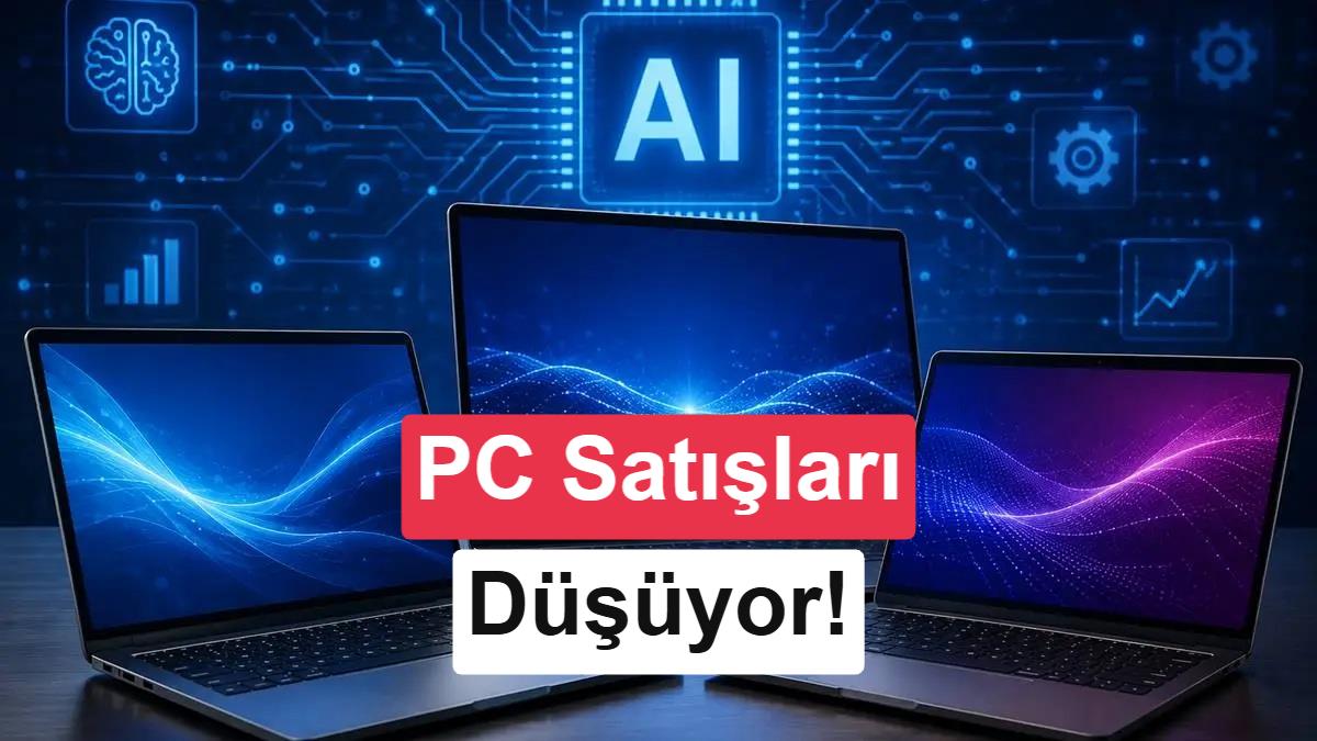 PC pazarı tersine döndü: az satış, çok gelir