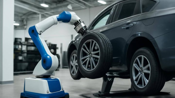 Kanada’da lastik değiştiren robot ilk kez servise başladı