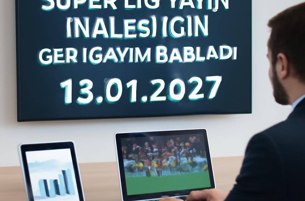Süper Lig Yayın İhalesi İçin Geri Sayım Başladı