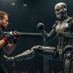 İnsan ve İnsansı Robot İlk Kez MMA Kafesinde Karşılaştı