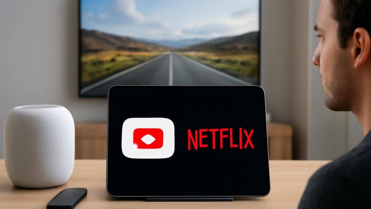Apple HomeView, YouTube ve Netflix desteğinin önünü açıyor