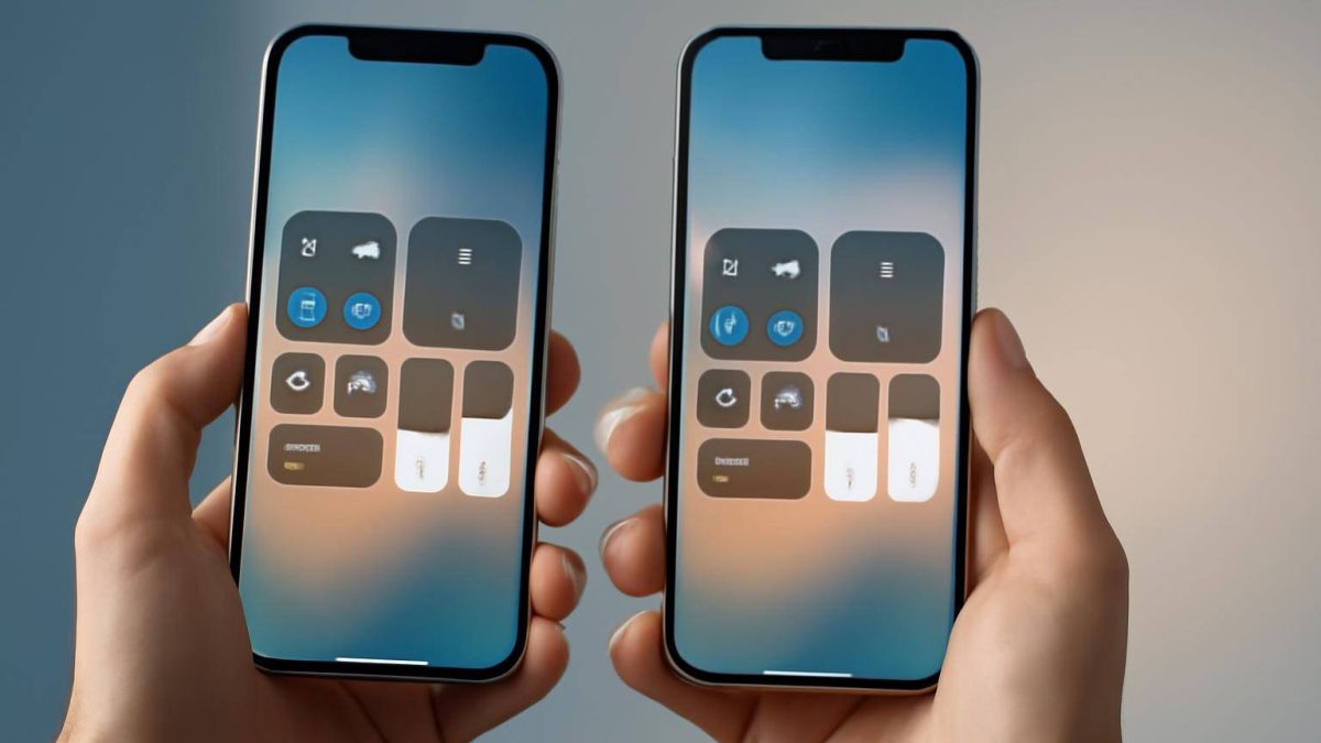 iPhone Duo’da Denetim Merkezi’ni açmanın kolay yolu