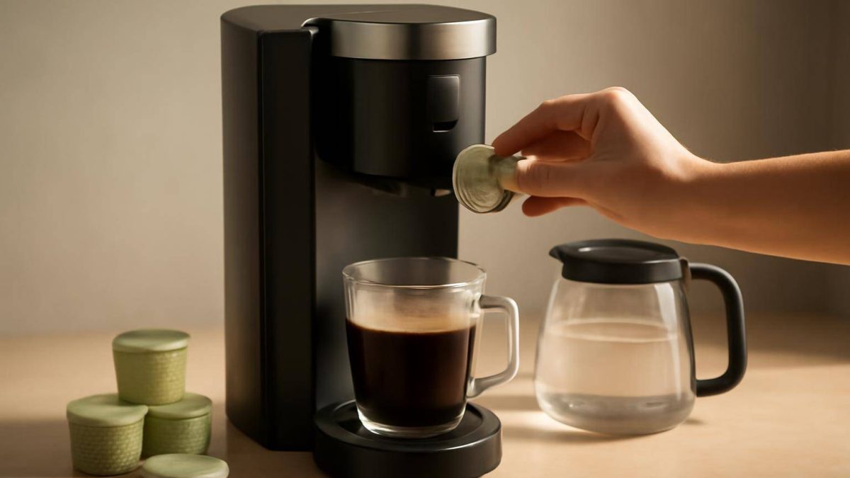 Keurig Alta, plastik kapsül yerine kompostlanabilir disk kullanıyor