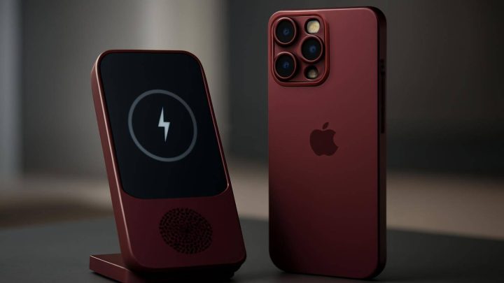 KUXIU D5, iPhone 18 Pro için bordo renk seçeneğiyle geldi