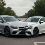 Mercedes İki CLA’yı Çarpıştırdı: Batarya Hasar Almadı