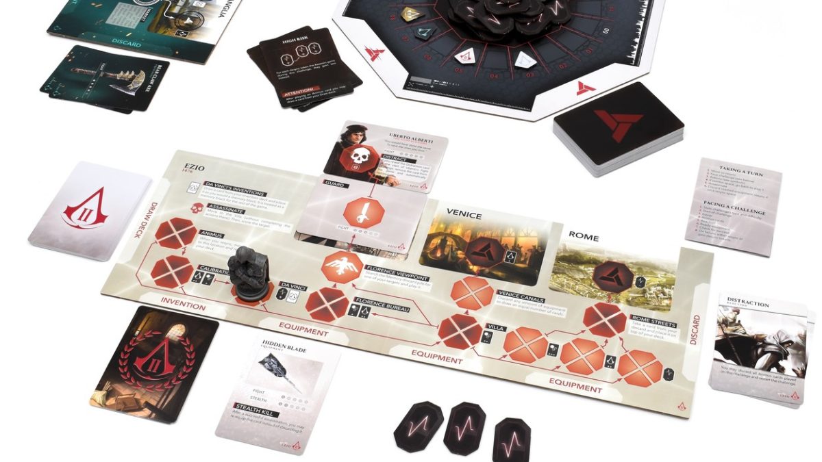 Assassin’s Creed: Animus masa oyunu olarak çıktı