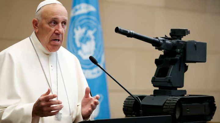 Papa Leo, ölümcül otonom silahların yasaklanmasını istedi