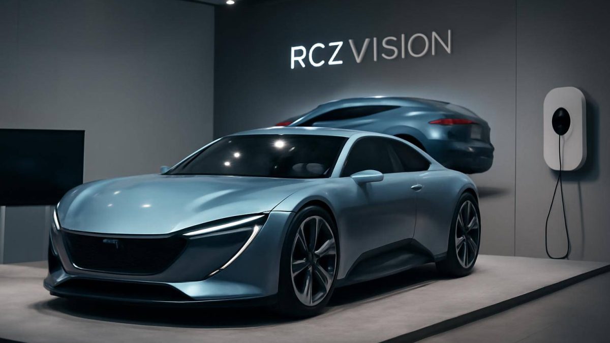 Peugeot, 500 HP’lik Elektrikli RCZ Vision’ı Tanıttı
