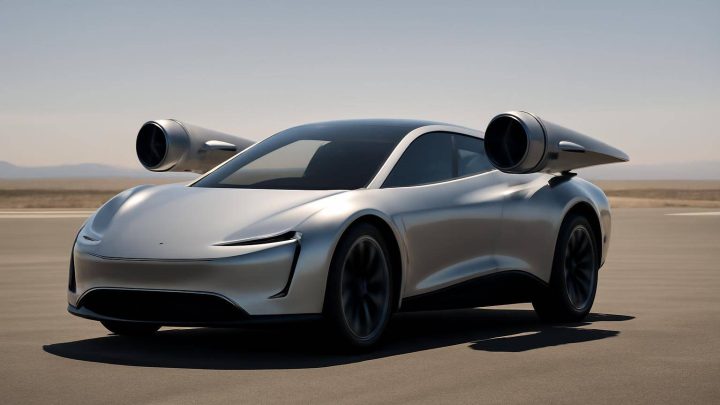 Tesla, SpaceX Teknolojili Uçan Roadster’ı Tanıttı